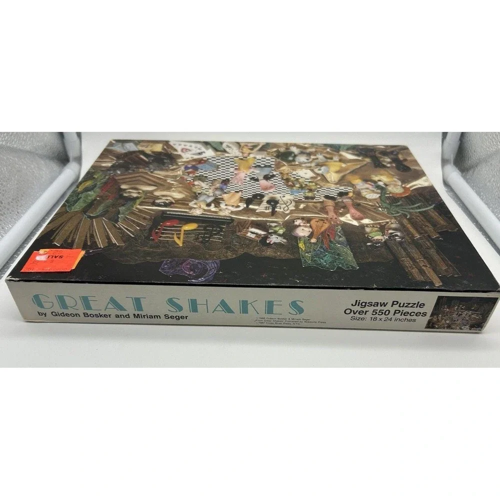 Great American Puzzle Factory 1988 Great Shakes #983 Shakers Sealed 550 Pieces